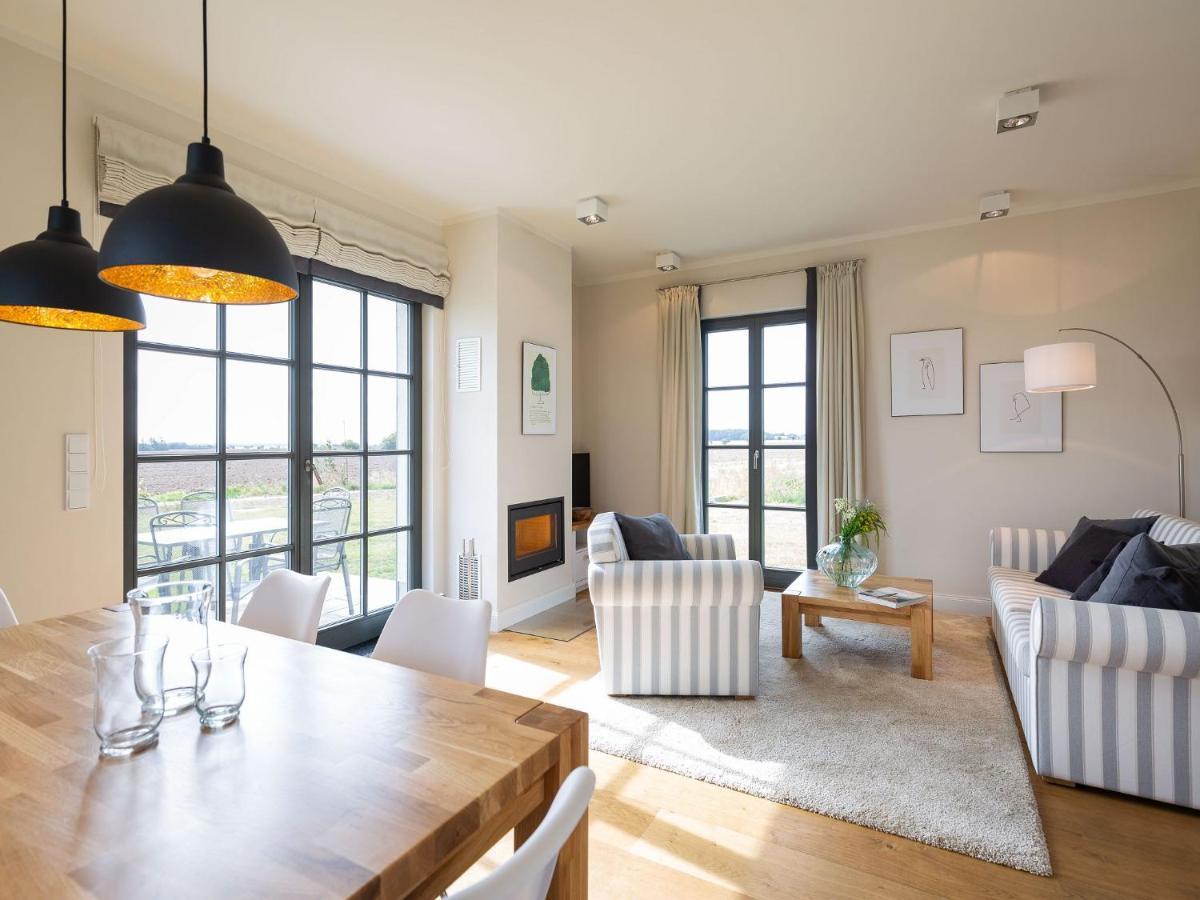 Reetland Am Meer - Premium Reetdachvilla Mit 3 Schlafzimmern, Sauna Und Kamin E05 Dranske Luaran gambar